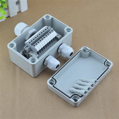 industrial cable junction box|junction box with terminal blocks.